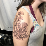 Tattoos - California Poppies- Instagram @MichaelBalesArt - 126978